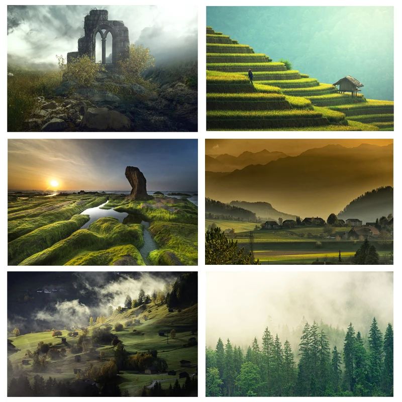 5D картина из бисера пейзаж вышивки крестом вышивка мозаикой стразов горный узор