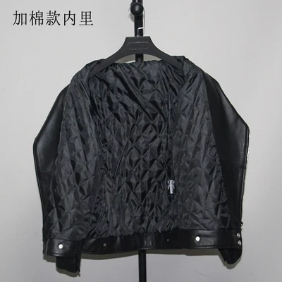 2022 Spring Autumn Fall Sheep Genuine Leather Coat Female Loose Casual Women's Jacket Outerwear Plus Big Size Clothing Trend XXL