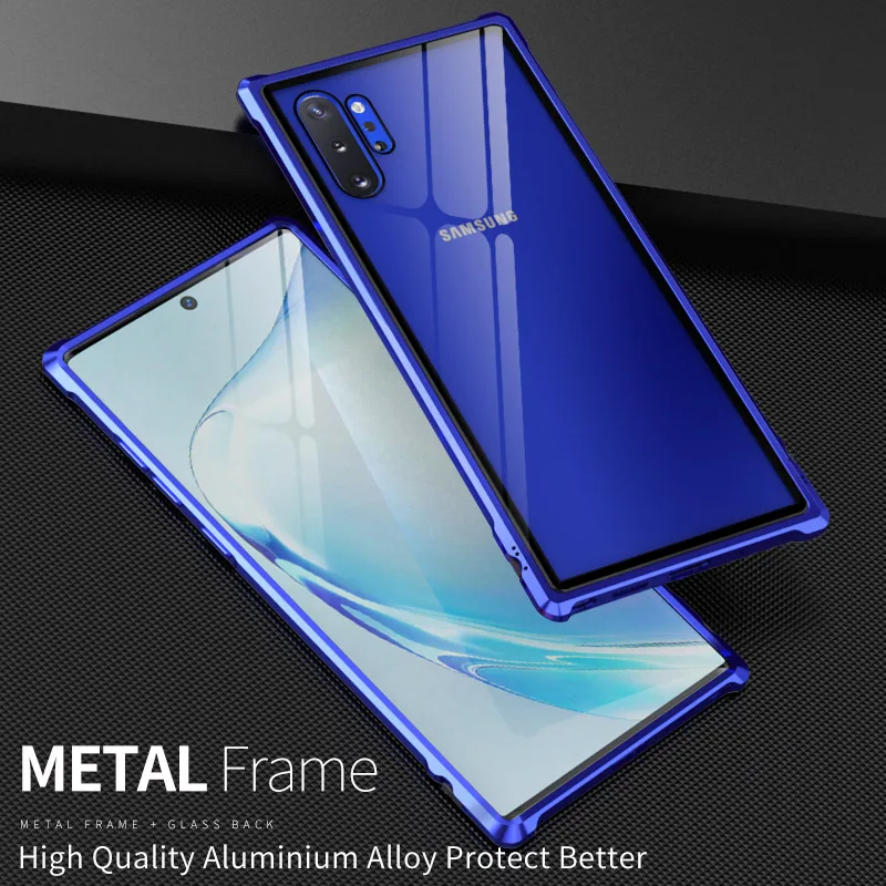 Роскошный чехол для samsung Galaxy Note 10 Plus 5g, чехол из закаленного стекла для samsung Note10+ чехол, ударопрочный чехол