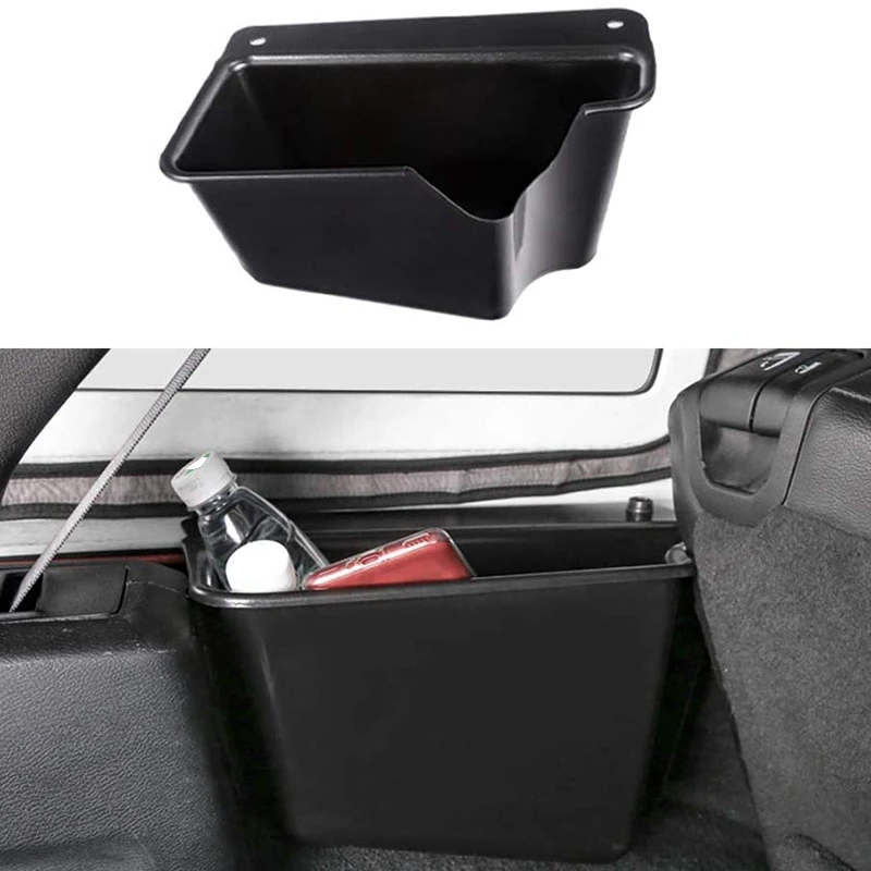 Дешево Автомобильный багажник, интерьер, органайзер, лоток, коробка для Jeep Wrangler JL, неограниченный 4 двери 2018 2019 2020