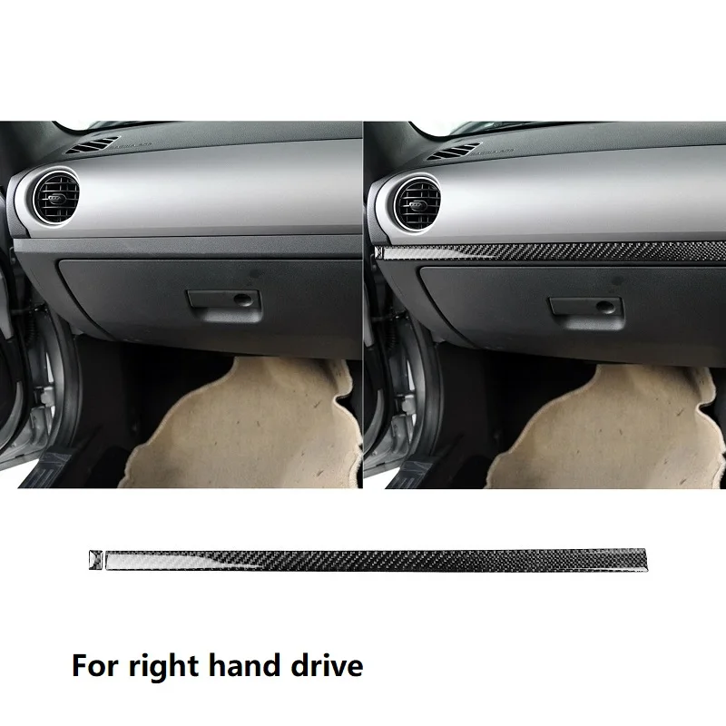 Углеродное волокно Co-pilot Отделка приборной панели полосы автомобильные