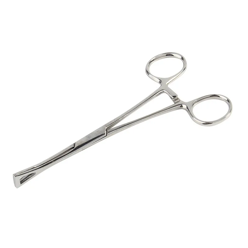 

New Sterile Surgical Steel Dermal Anchor Holding Tube Tool Plier Dermal Disc Forcep Professional Piercing Equipment
