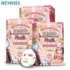 HEMEIEL 10 шт., невидимая маска для лица, удаление угрей, черных точек, увлажнение с осветляющим эффектом, укрепляющая маска для лица