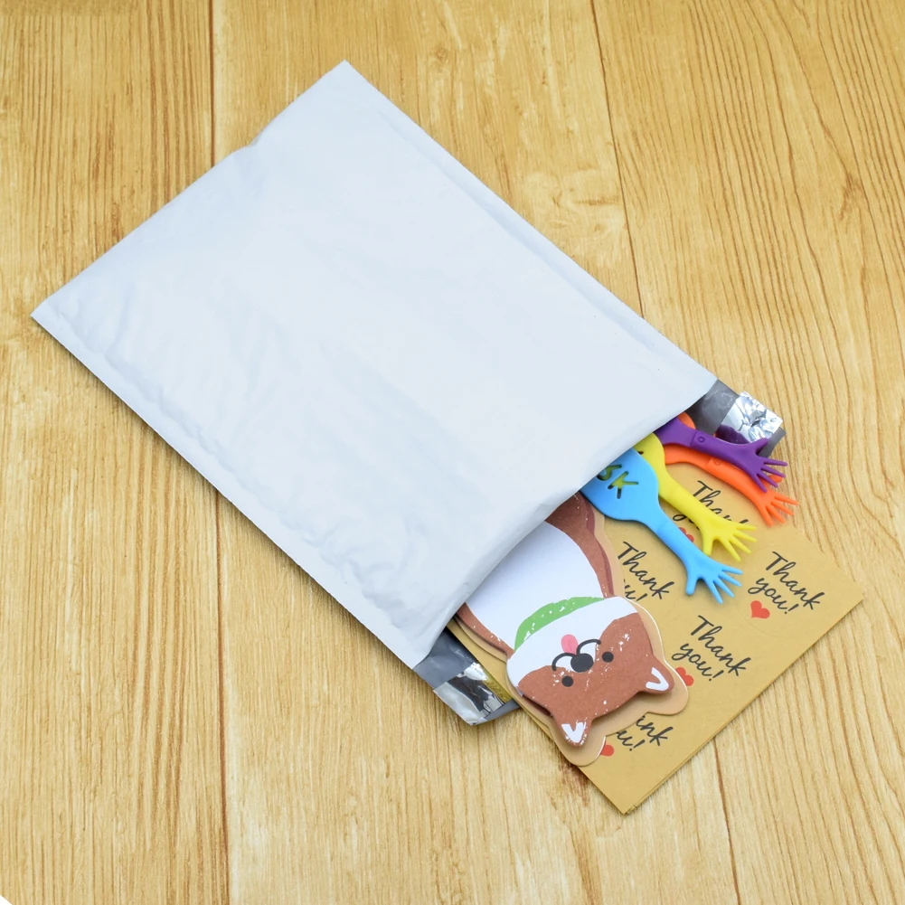 

10pcs Bubble Mailer Poly Bubble Envelope Padded Shipping Bags With multi-layered polyethylene sheets Waterproof Fast Packaging