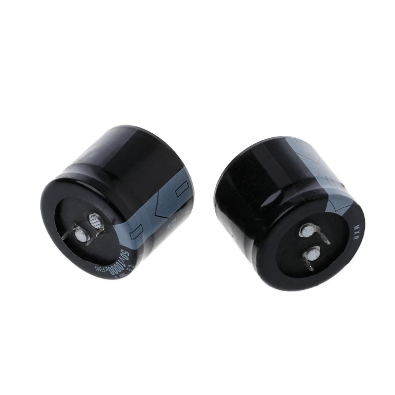 2 шт. алюминиевый электролитический радиальный конденсатор N1HF 10000 мкФ 50