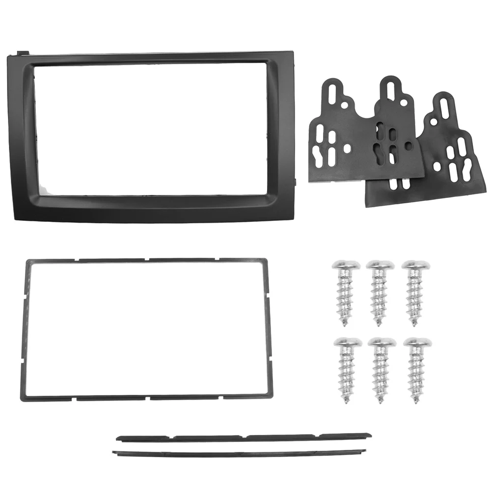 

2 DIN, рамка для панели стерео Fascia, автомобильный адаптер для DVD/CD Радио Facia, установочный комплект панелей для Skoda Fabia 2003-2006