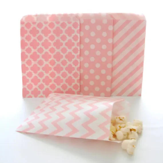 25 шт в горошек шеврон крафт бумажные мешки подарки конфеты лечат закуска