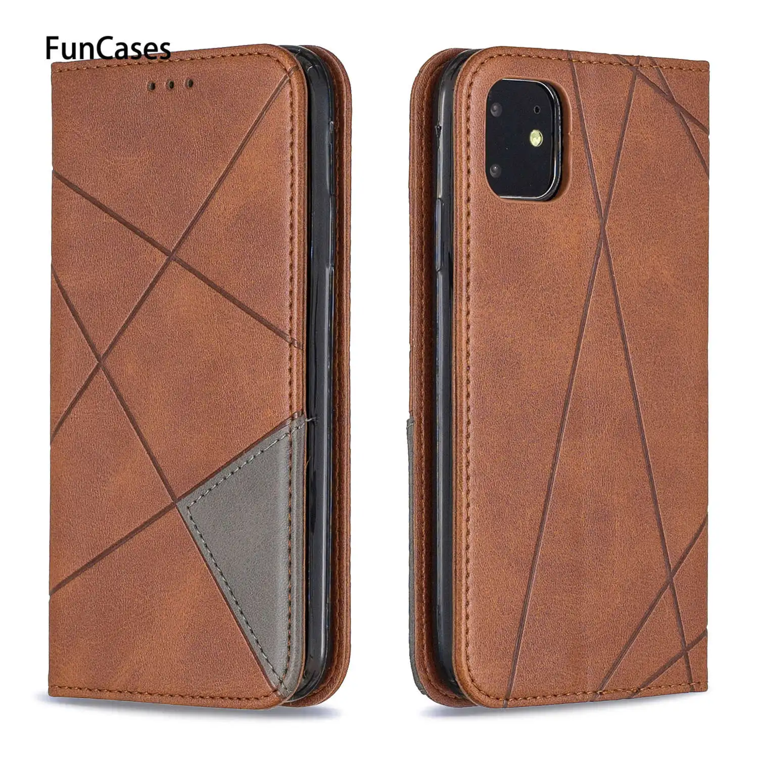 Чехол Кошелек из искусственной кожи для телефона iPhone aifones 6 1 "2019 новая модель