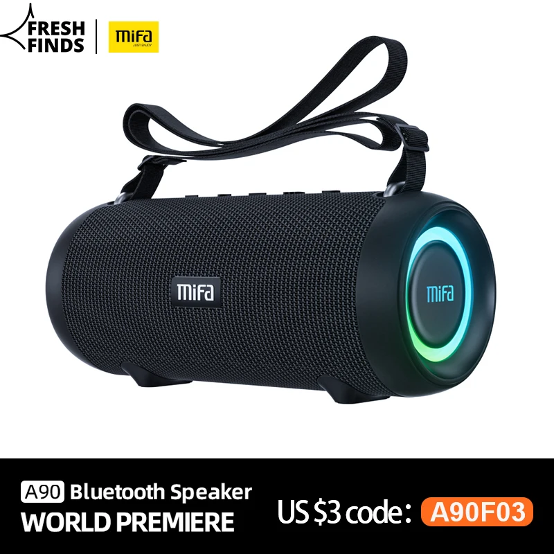 Mifa A90 Bluetooth динамик 60 Вт Выходная мощность Bluetooth динамик с класса D усилитель отличные басы перформация Hifi динамик - изображение