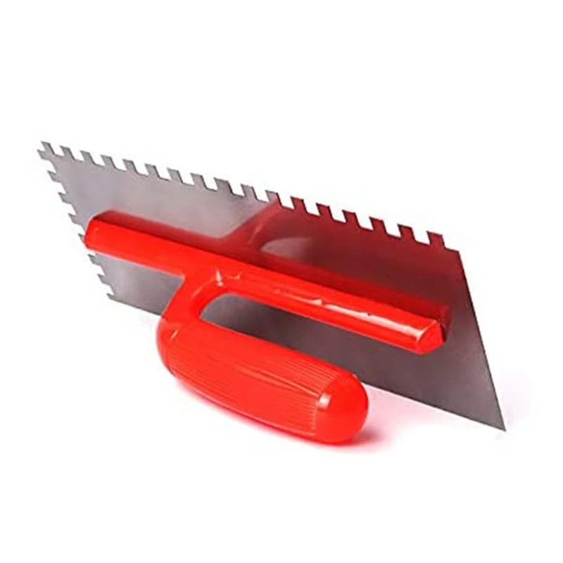 2PCS Finishing Trowel Cement Flaten Plastering with Square Notch for Tiling Wall Floor Tile Grout Masonry | Инструменты