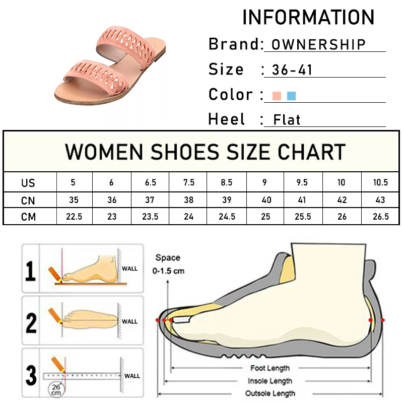 

Women Hollow Out Slippers 2021 Summer Woman Casual Slide Women's Comfort Flats Ladies Outdoor Solid Female Beach Shoes Plus Size
