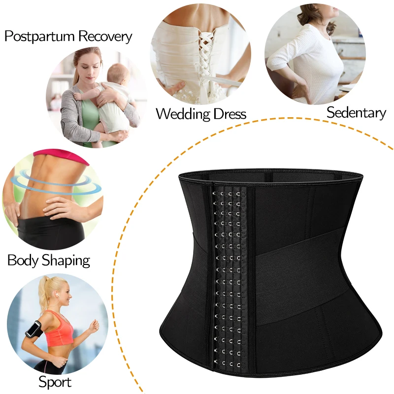 Корсет женский компрессионный утягивающий корсет для похудения и сжигания жира