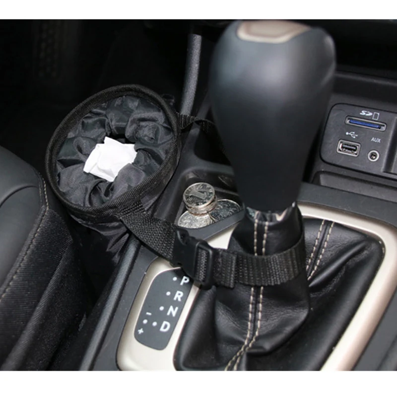 Прочная Складная Автомобильная корзина для мусора автоматическая мусорная