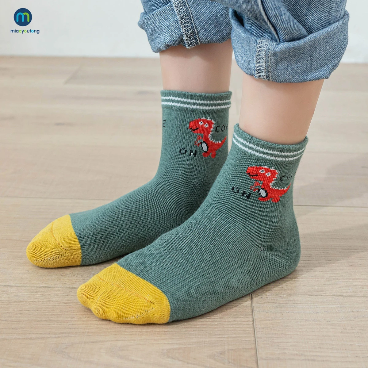 10 Pcs/Lot Baby Boys Winter Socks Cartoon Animail Kids Spring Autumn Cotton Breathable Keep Warm Socks For Children Miaoyoutong