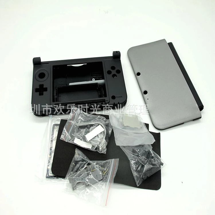 

New Nintendo 3DS XL game console button, screen full accessories, replacement case