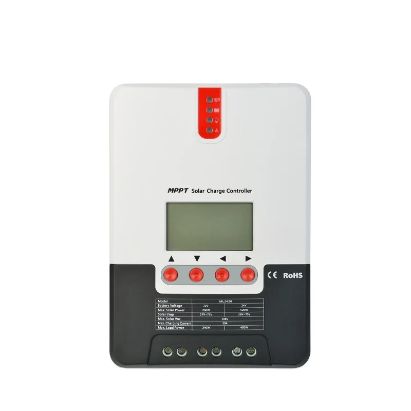 

SRNE ML4860 (MPPT 48V 60A Solar Charge Controller)