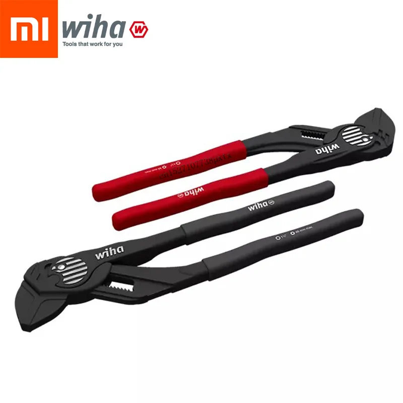 Original Xiaomi Mijia Wiha Pliers High-carbon Steel Wrench Quick Adjustment Labor-saving Design Pliers Stable 260*60*15mm