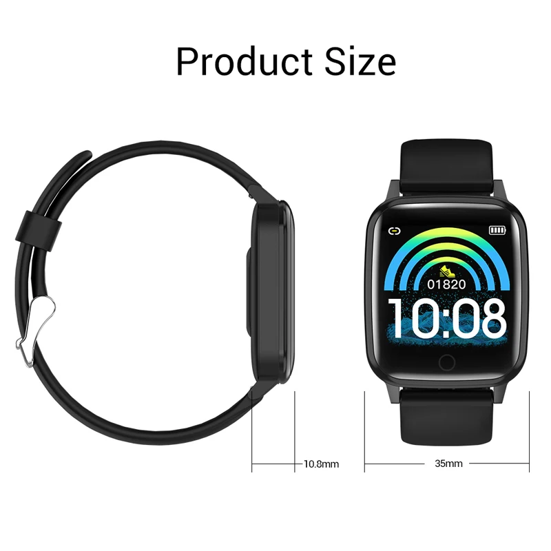 

Smart Watch Fitness Bracelet Blood Pressure Heart Rate Watch Wristband Sport Tracker Activity Pedometer Smartwatch For Women Men