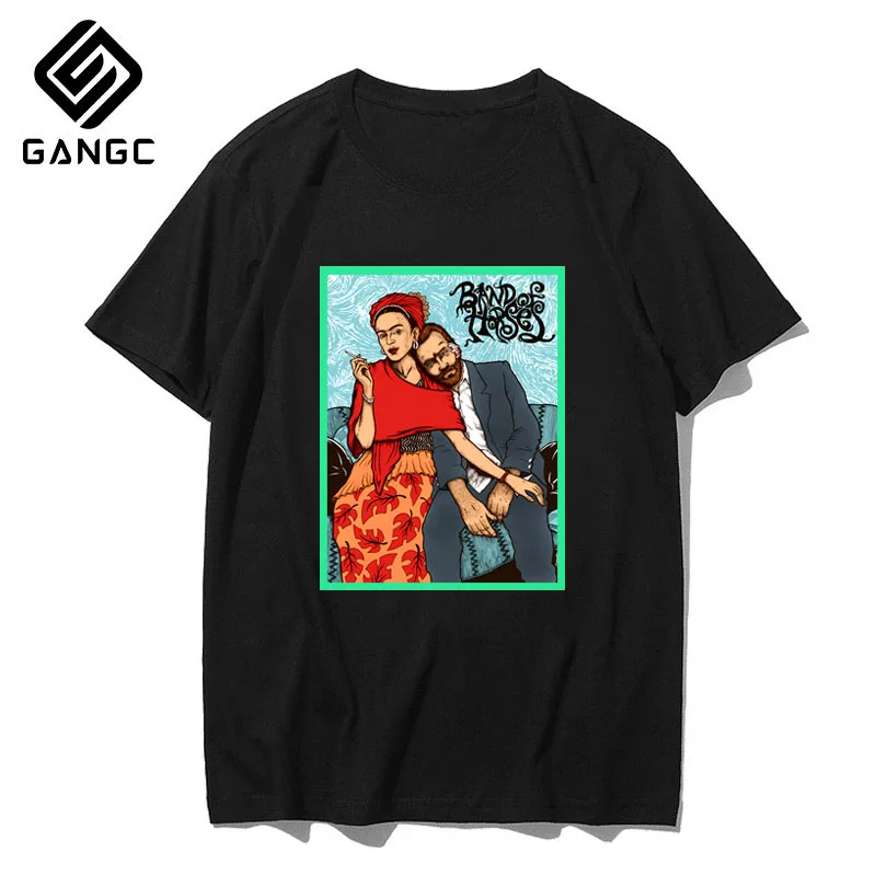 

VHarajuku T Shirts Man&Women Van Gogh Oil Art Painting Top Female Van Gone Funny T-shirts 90s Graphic Tshirt Fashion Top Tees