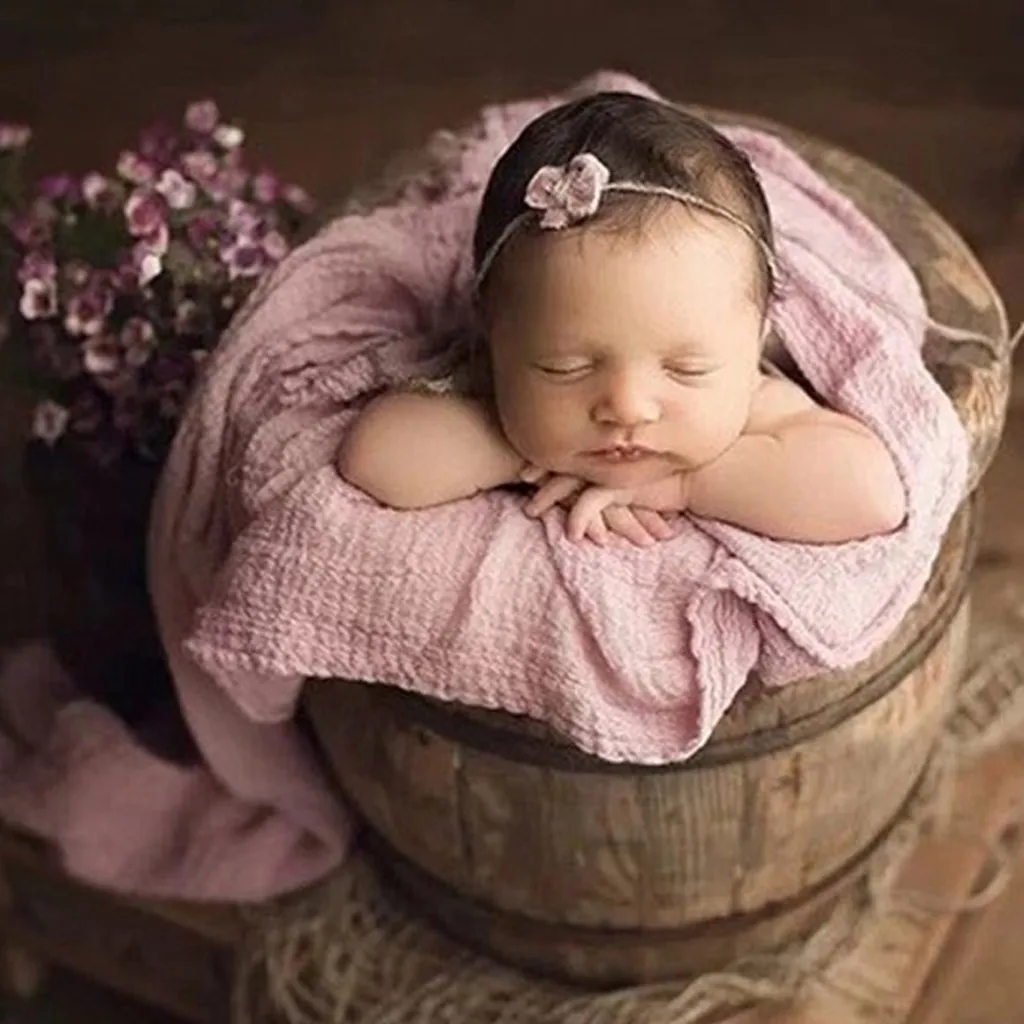 SAGACE новорожденные фотографии обертывания Высокое качество Ретро эластичные