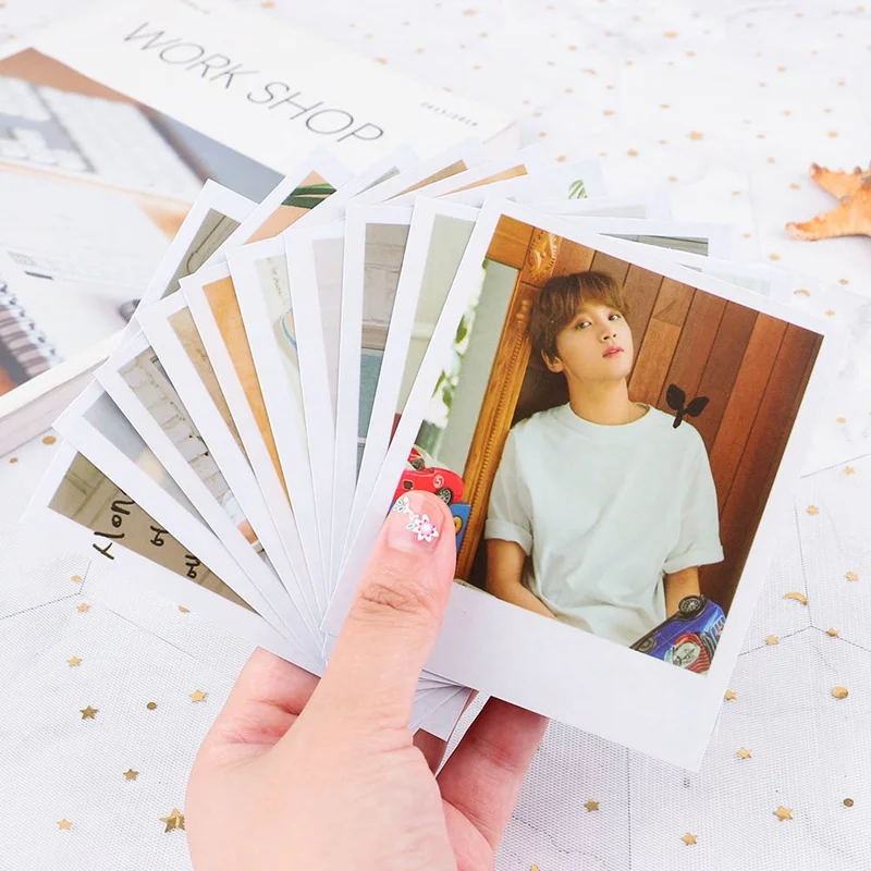 

10Pcs/Set KPOP NCT Dream Photo Card Poster Lomo Cards Self Made Paper Photocard Fans Gift Collection