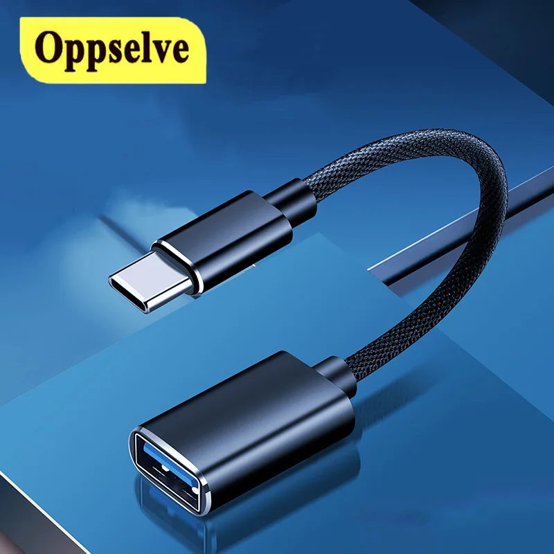 

Адаптер-конвертер Micro USB / Type C «папа»-USB «мама»