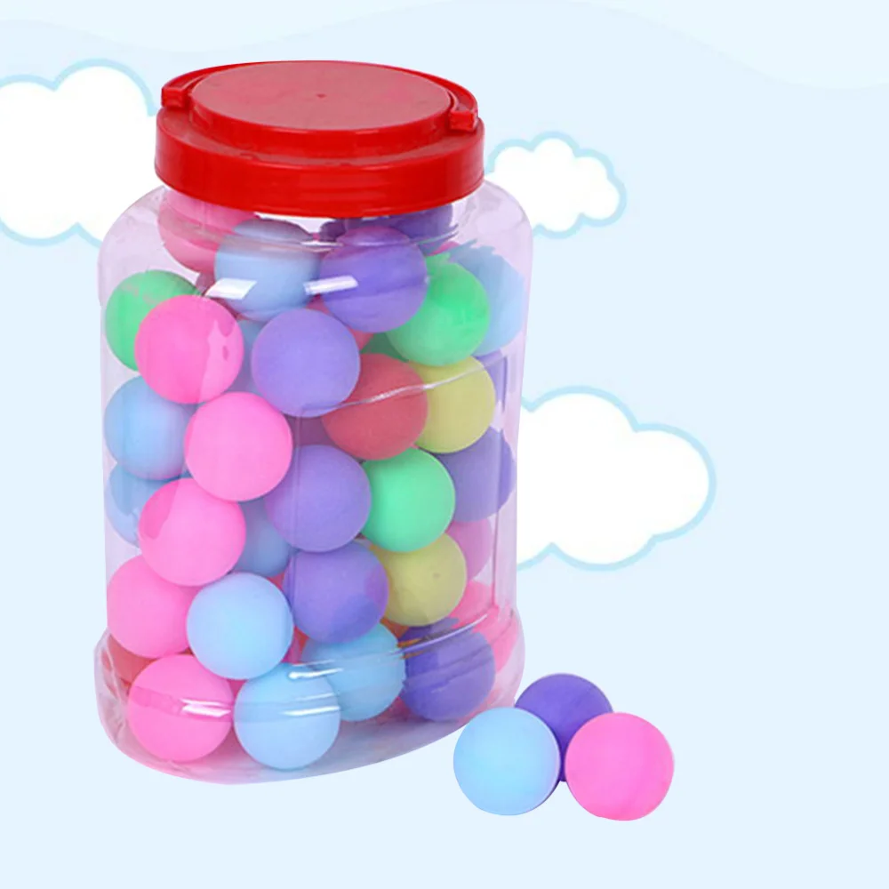 

60 PCS 40MM Pong Balls for Training (Random Color)