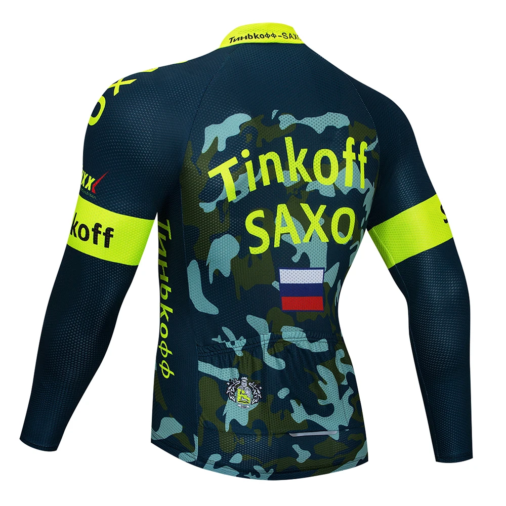 tinkoff велосипедная майка 9D, комплект с нагрудником, MTB униформа, дышащая велосипедная одежда, быстросохнущая велосипедная одежда, мужская длинная одежда для велоспорта