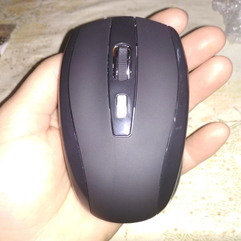 Беспроводная мышь 2,4 ГГц+ USB приемник мышь s Регулируемая 5-8 м Wifi диапазон мышь для ноутбука ПК компьютер
