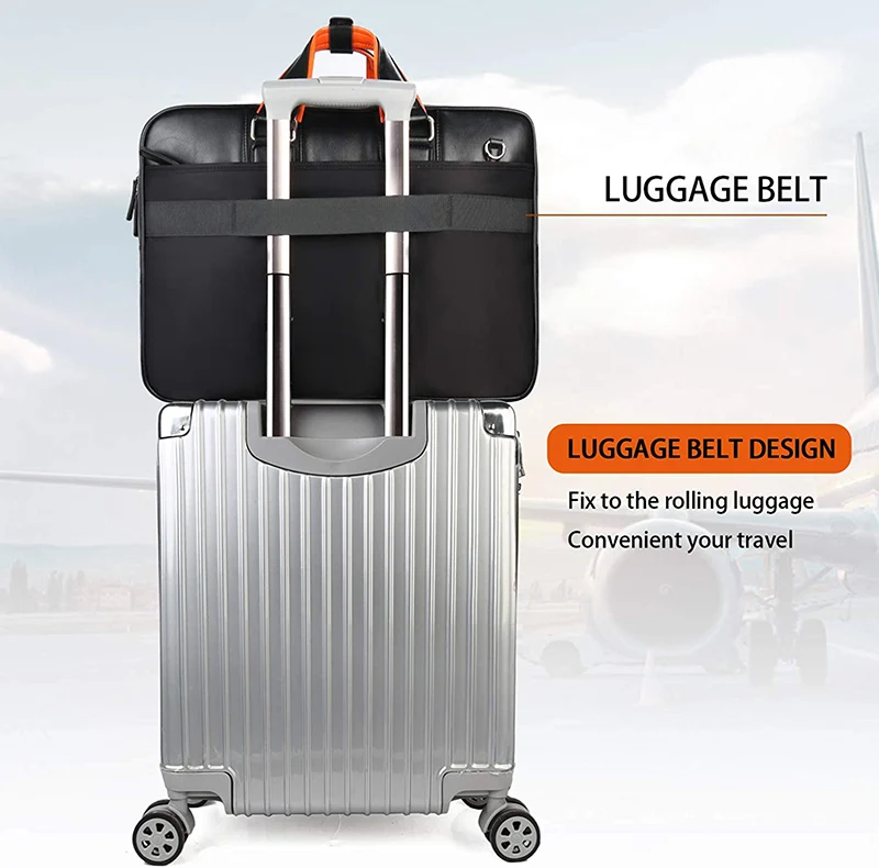 Офисные Сумки Matein для мужчин очень большой кожаный портфель ноутбука 17 дюймов