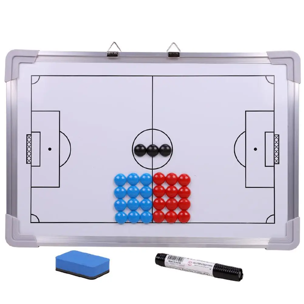 Aluminium Tactical Magnetic Plate for Soccer Coach Magnetic Football Judge Board Soccer Traning Equipment Accessories