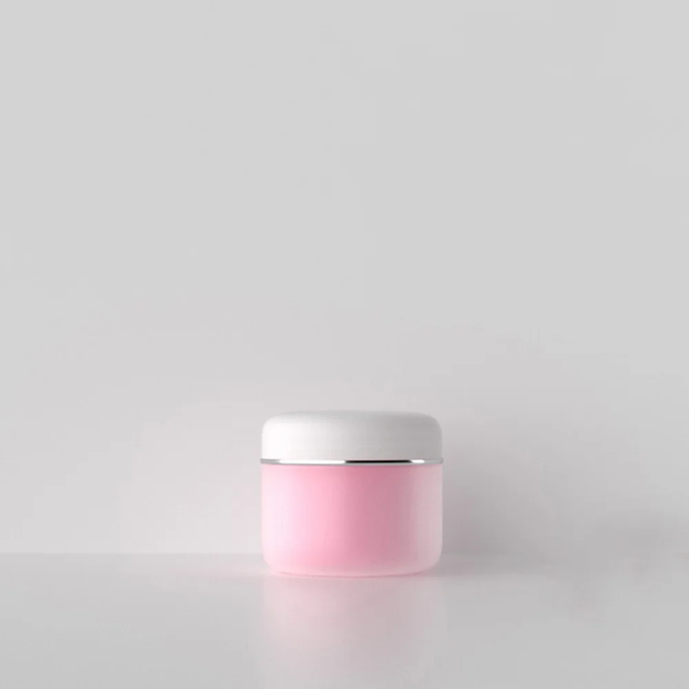 

6pcs Empty 2 Layers Pot Jars Cosmetic Subpackaging Containers Set with Lid for Storage Liquid Creams Sample)