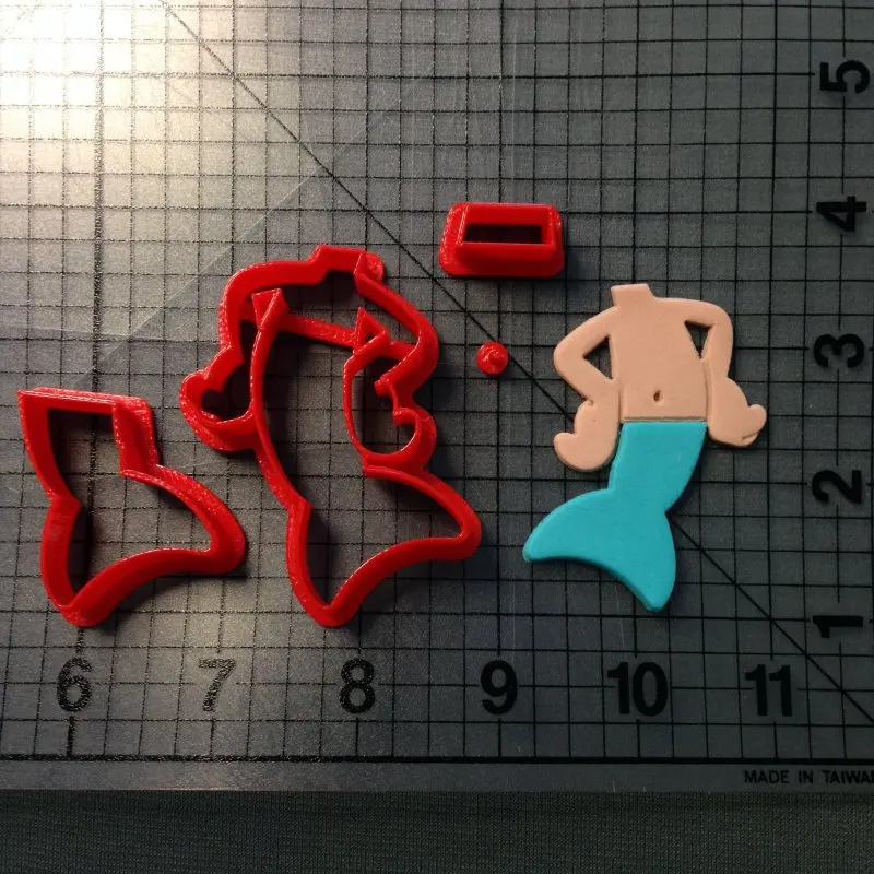 Детские Мультяшные аниме гуппи помадка жевательная паста формочки для печенья