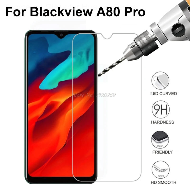 2 шт. для Blackview A80 Pro защитное закаленное стекло 2.5D высокого качества A80Pro Защитная