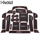 Hivotd для maval F7 хавал ф7 ф7х 2019 2020, внутренний нескользящий коврик, коврик для двери, прорезиненный слот для ворот, подушка для чашки, декоративные аксессуары для автомобиляавтотовары аксессуары для авто