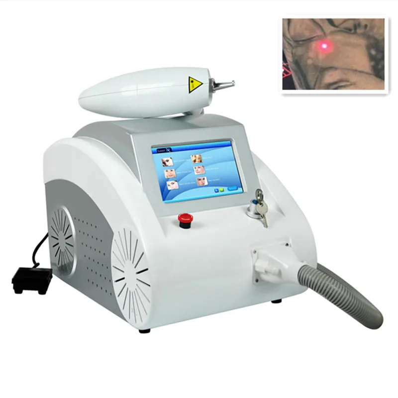 10 & 5364nmd Yag L2nm Q Switched naser machine for tattoo removal eyebrow pigment wrinkle removal