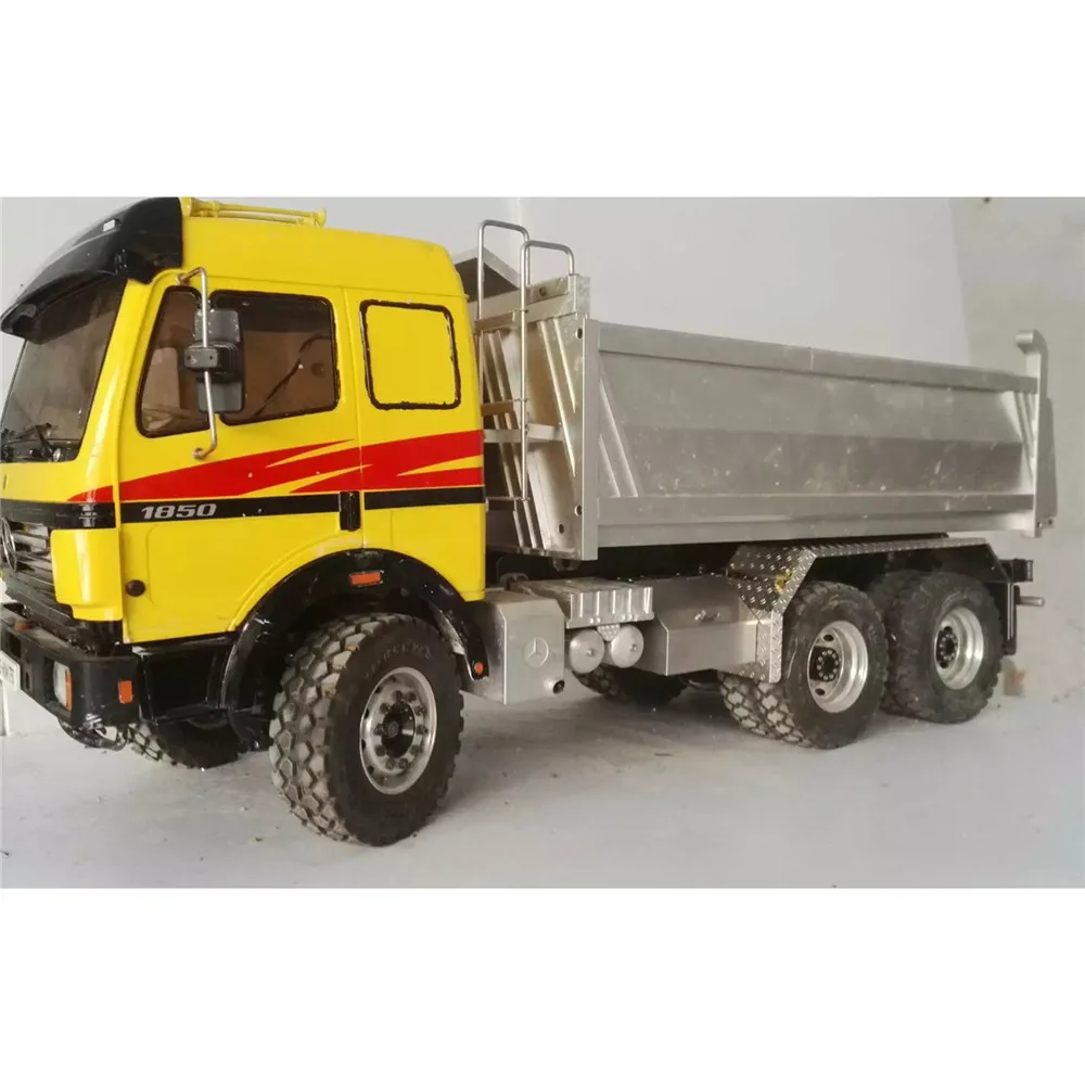 

For 1/14 Scale Tamiya Scania RC Model Track Durable Anti-skid Double-Axles Metal Fender Guard Rear Fender