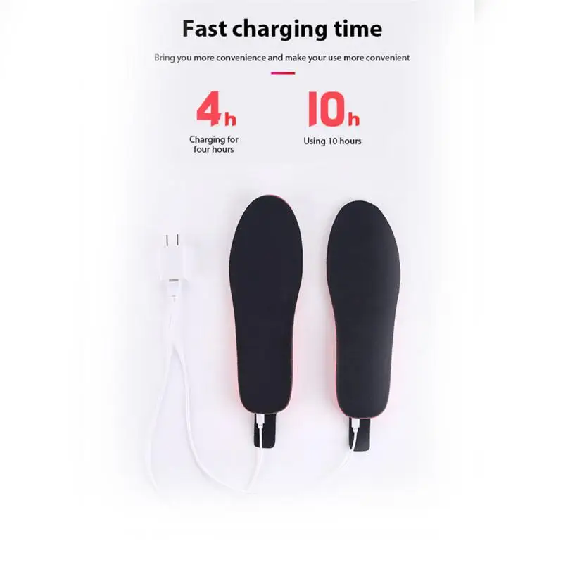 Стельки с подогревом 2021 USB перезаряжаемые стельки дистанционным управлением