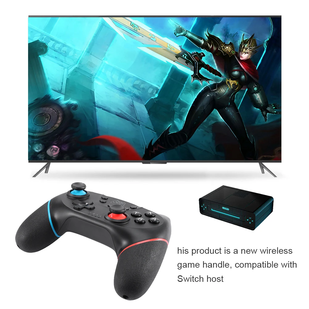 Беспроводной Bluetooth геймпад для Nintendo Switch Pro NS переключатель игровой джойстик