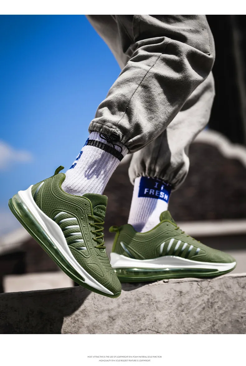 Air Cushion Fashion Sneakers Men High Quality Man Casual Shoes Male Brand Footwear Men's Casual Shoes Fashion Sneakers For Man