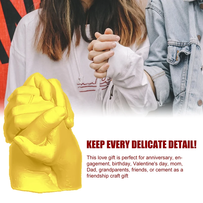 Новинка DIY Keepsake ручная литейная штукатурка скульптуры для пар Ручная работа