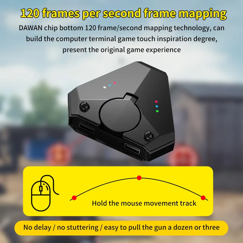 Новый мобильный геймпад клавиатура мышь конвертер адаптер док станция для Android IOS