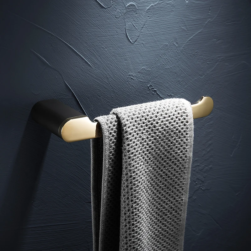 

Bath Hardware Sets Black Brushed Bath Cup&Tumbler Holders Europe Toilet Brush Holder Towel Bar Paper Holders Cloth Hook WF-25000