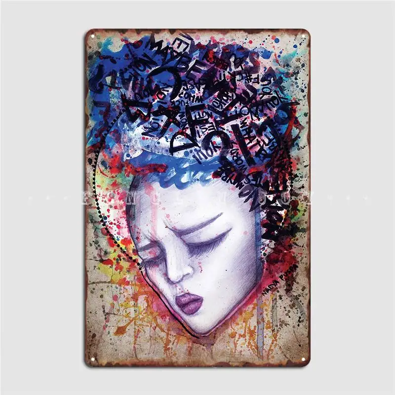 

Металлический плакат с последними словами, Классический настенный плакат для паба, настенный плакат, оловянные плакаты