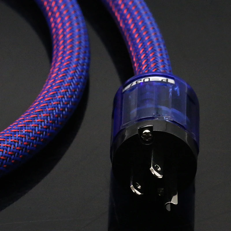 Hi-End 400 чистый красный медный Hi-Fi аудио шнур питания стандарт ЕС/США | Электроника