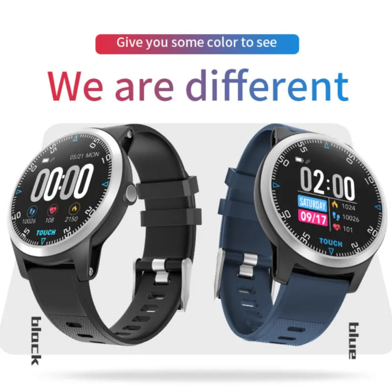 Смарт часы Nennbe E101 ЭКГ + ППГ HRV браслет монитор сердечного ритма и артериального
