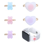 1 шт., металлическое декоративное кольцо-талисман для браслета Apple Watch, бриллиантовое украшение, ремешок для смарт-часов, Аксессуары для браслета iwatch