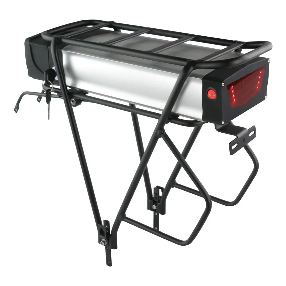 

Электрический литиевый аккумулятор для электровелосипеда, 48 В, 20 Ач, светодиодный с задней стойкой для двигателя 350-1000 Вт