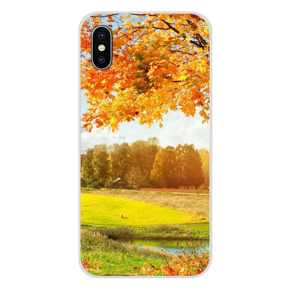 Beautiful Natural Scenery For Samsung Galaxy S3 S4 S5 Mini S6 S7 Edge S8 S9 S10 Lite Plus Note 4 5 8 9 Transparent Soft Bag Case | Мобильные