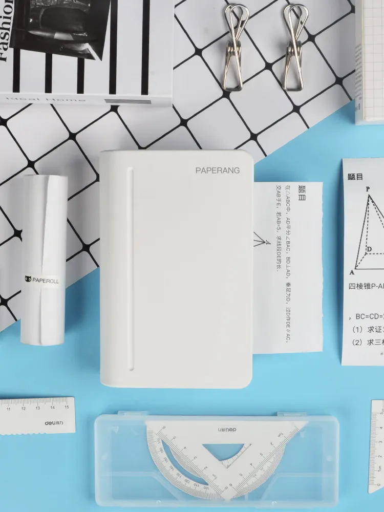 Paperang 112 мм Мини Карманный фотопринтер портативный термальный Bluetooth принтер для мобильного телефона Android iOS